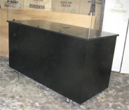 square base coffee bar