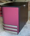 4 foot side espresso cart